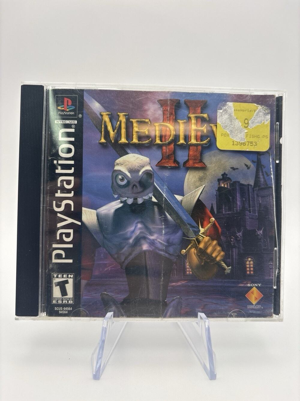 Medievil II 2 - Sony PlayStation 1 PS1 (Read Desc and photo)